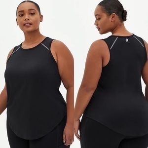NWT Torrid size 2 black tech tank